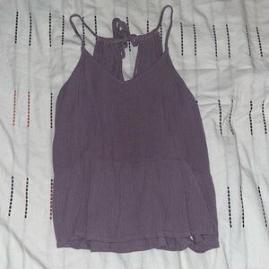 Purple tank top